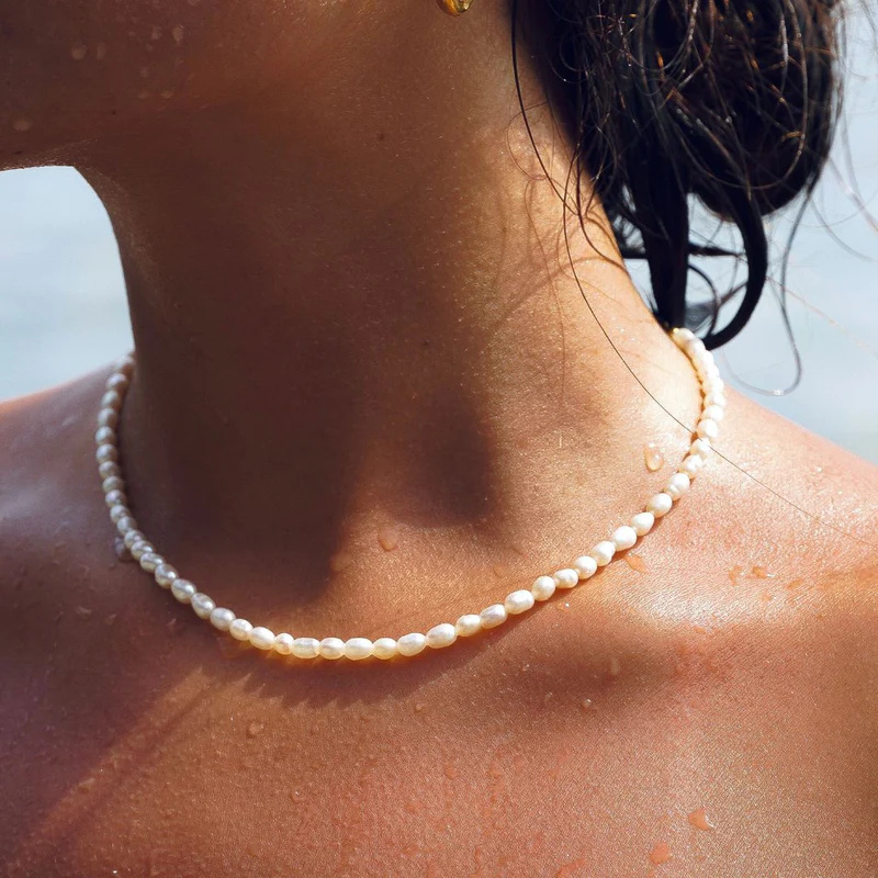 Malibu Pearl Choker