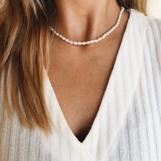 Malibu Pearl Choker